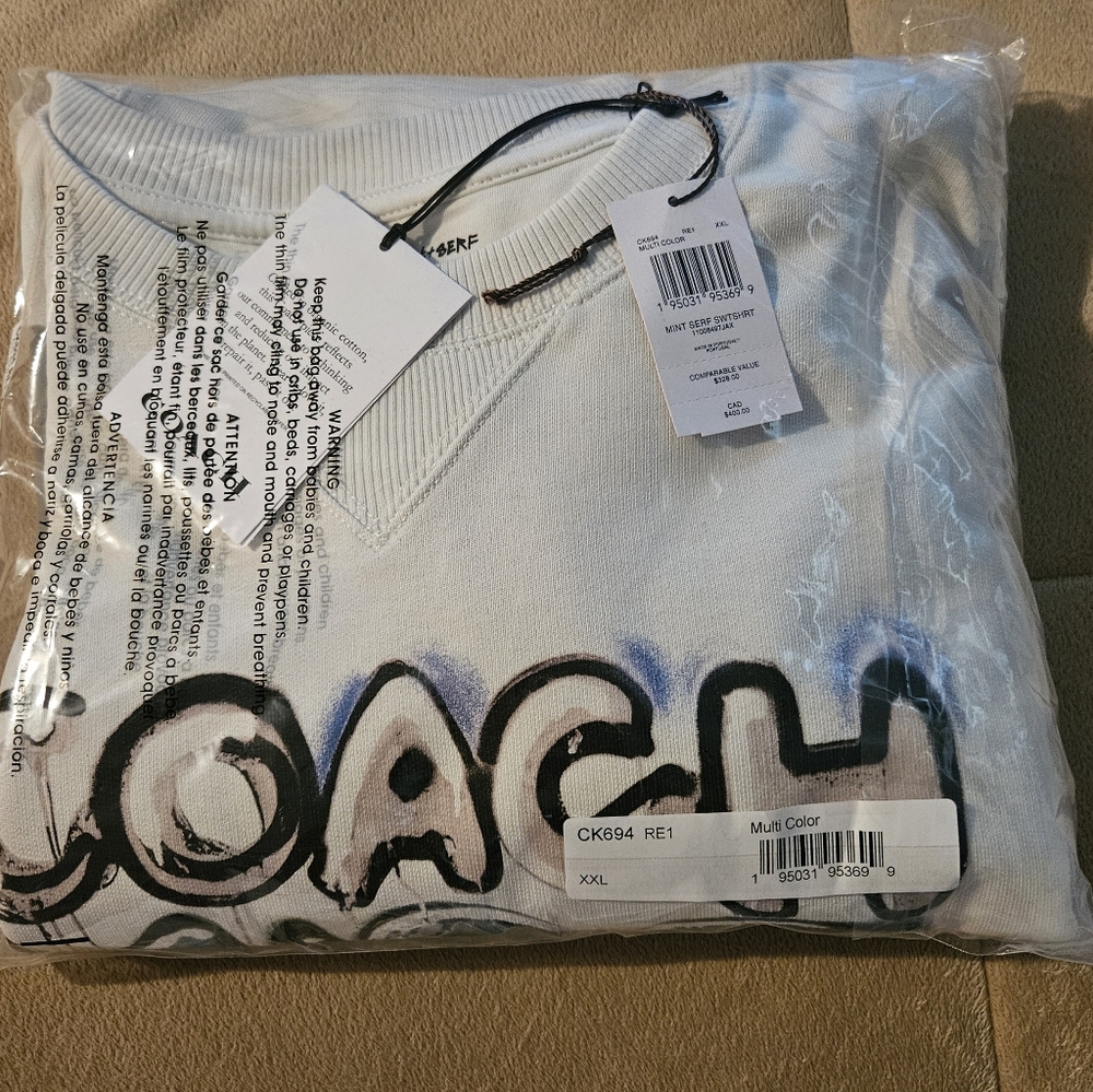 Coach sweatshirt - Picture 3 of 7